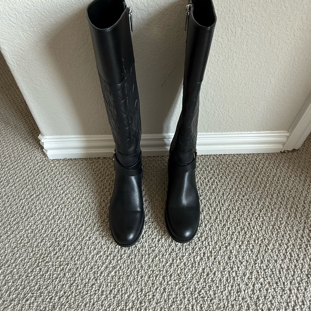 Michael Kors Black Over the Knee Boots